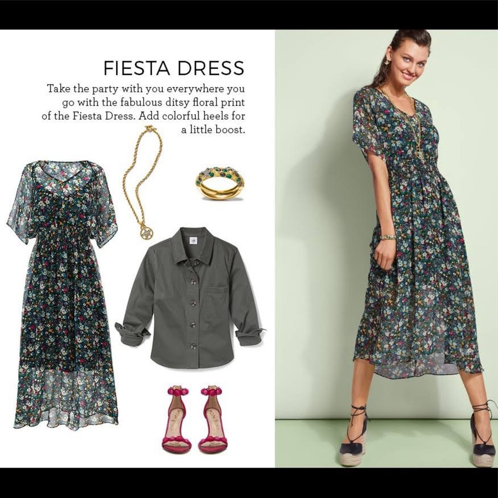CAbi Fiesta Dress